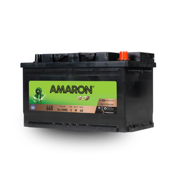668 Amaron 12V 80ah 640CCA Automotive Battery