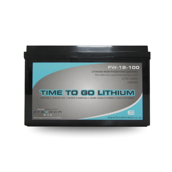 Freedom Won 12.8V 100ah Lithium Battery