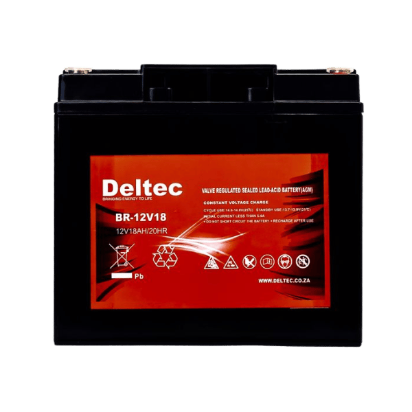 Deltec AGM 12V 18ah AGM Battery