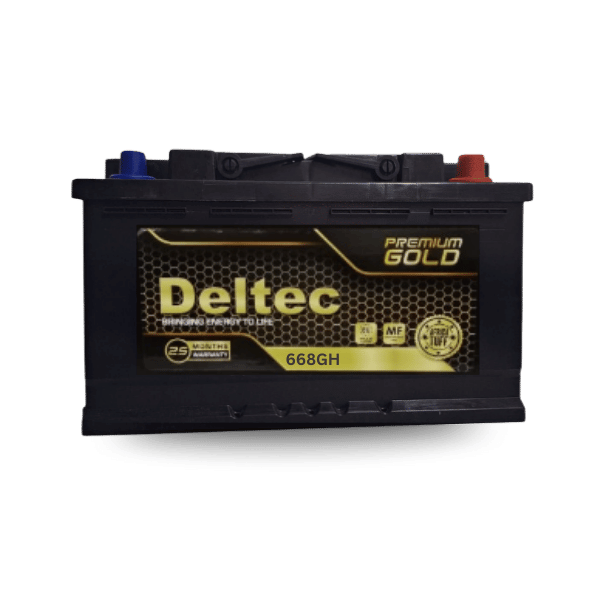 Deltec 668 Gold Automotive Battery - High Box