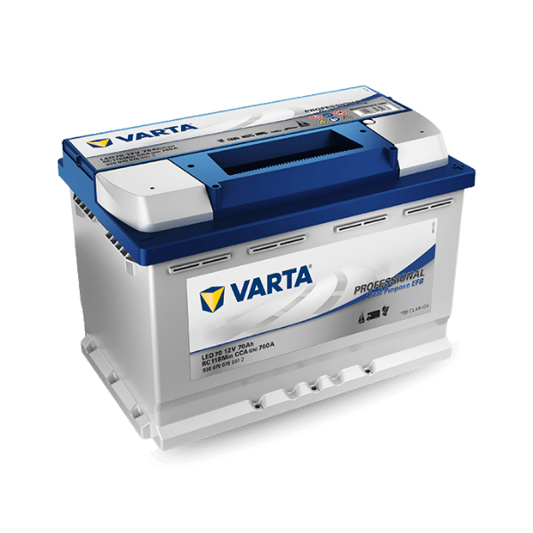 Varta Dual Purpose EFB  Automotive Battery 752 LED70 