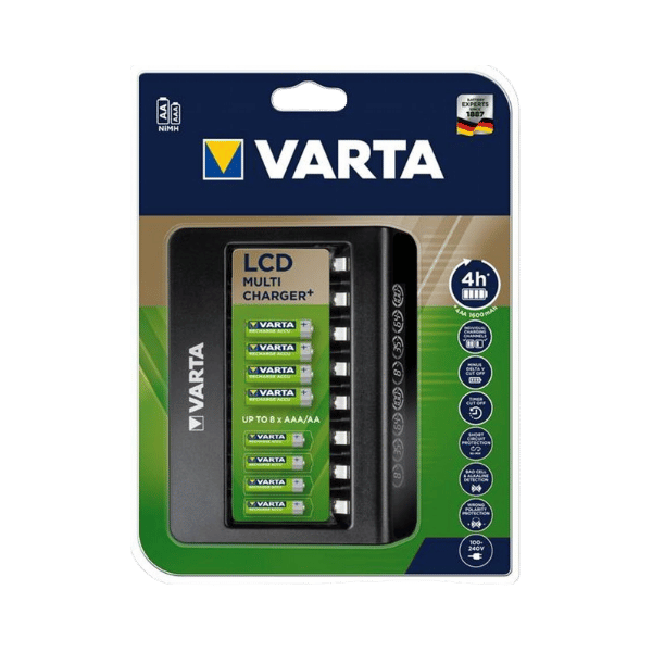 Varta LCD 8 Cell charger for AA/AAA
