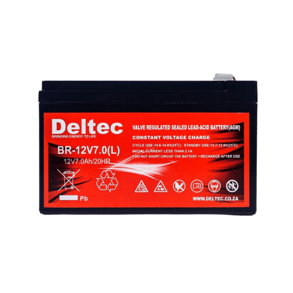 Deltec 12V 7Ah AGM Battery

