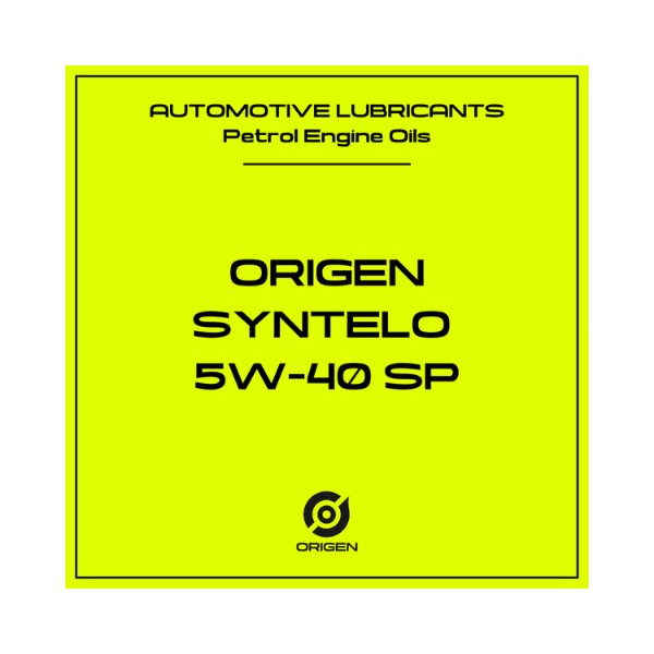 Origen Syntelo 5W-40 SP Engine Oil - 210L