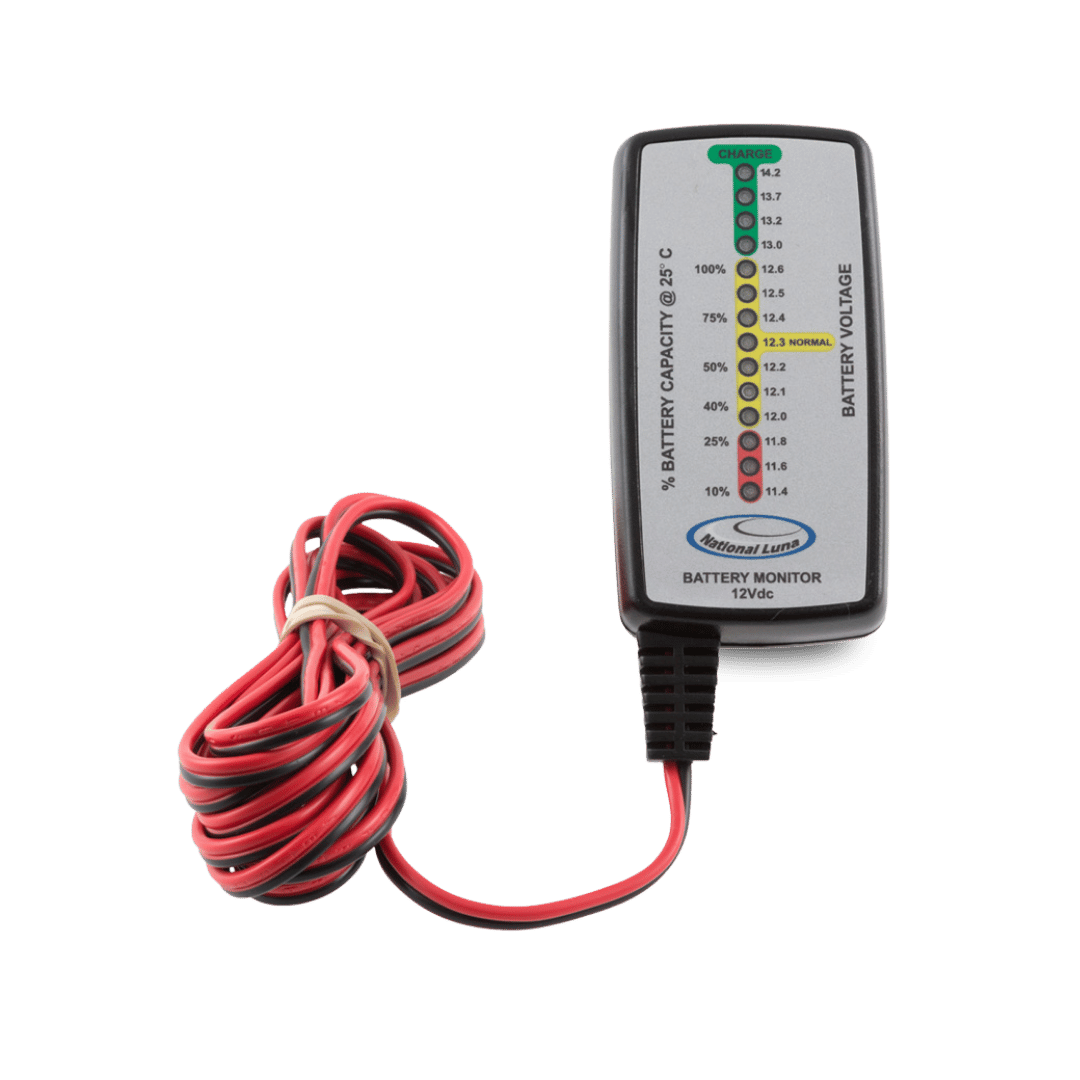 National Luna Single Battery Monitor (no alarm)
