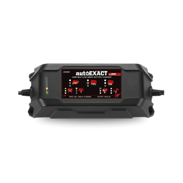 DHC AE500 12V 5Amp Intelligent Digital Battery Charger & Maintainer