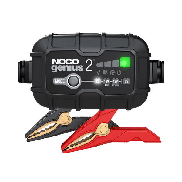 NOCO GENIUS2 6V/12V 2A Smart Battery Charger. Battery Maintainer + Battery Desulfator

