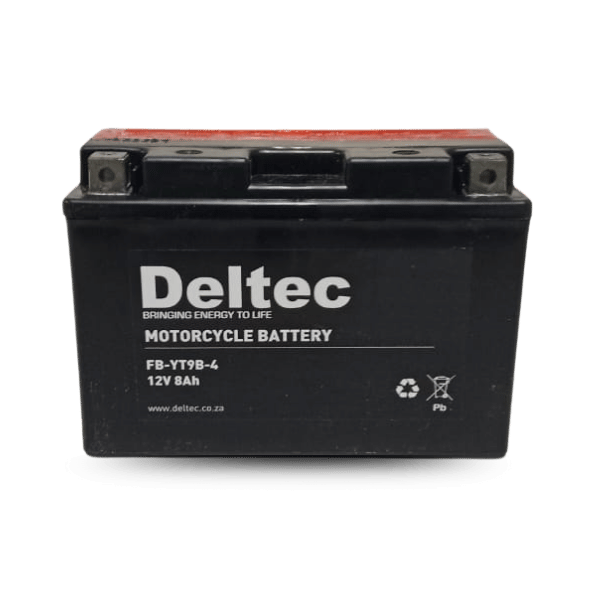 Deltec Motorcycle FB-YT9B-4 Battery
