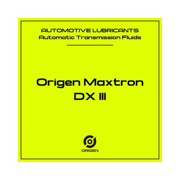 Origen Maxtron DX III Automatic Transmission Fluid - 20L