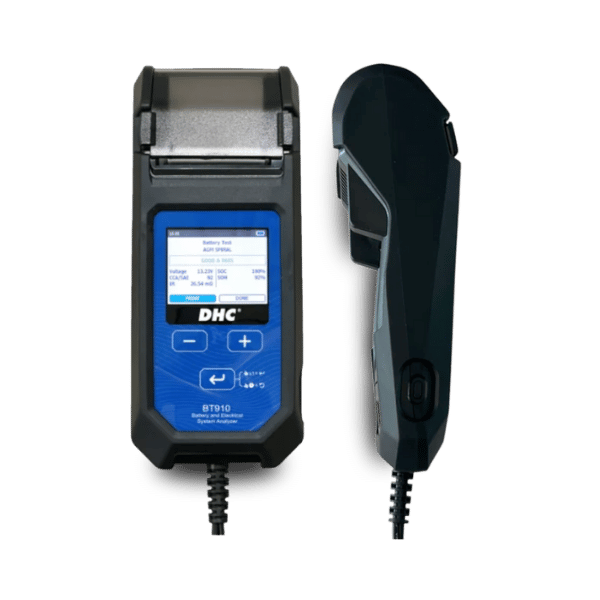 DHC BT910 6V & 12V Battery Tester & Electrical System Analyzer with Thermal Printer