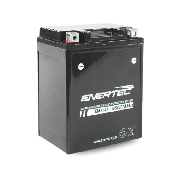 Enertec 14AH-BS AGM Motorcycle Battery