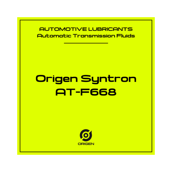Origen Syntron AT-F668 Fully Synthetic Transmission Fluid - 210L