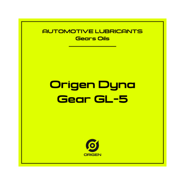 ORIGEN DYNA GEAR 85W140 GL-5 Automotive Gear Oil 0-OIL-0332