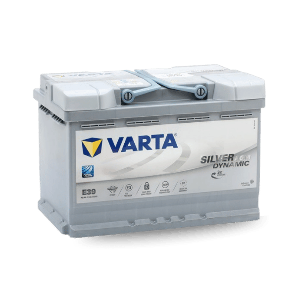 Varta Silver AGM Automotive Battery 652AGM-E39 
