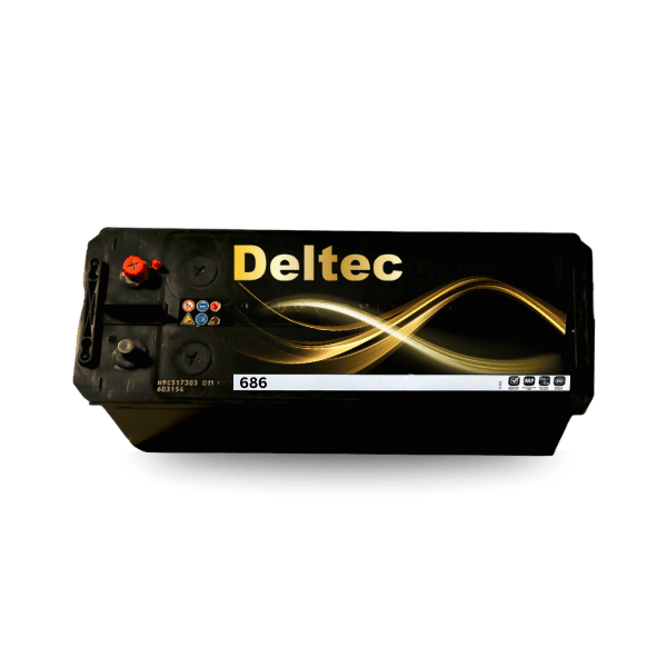 Deltec 686 Gold Heavy Duty/Truck Battery 