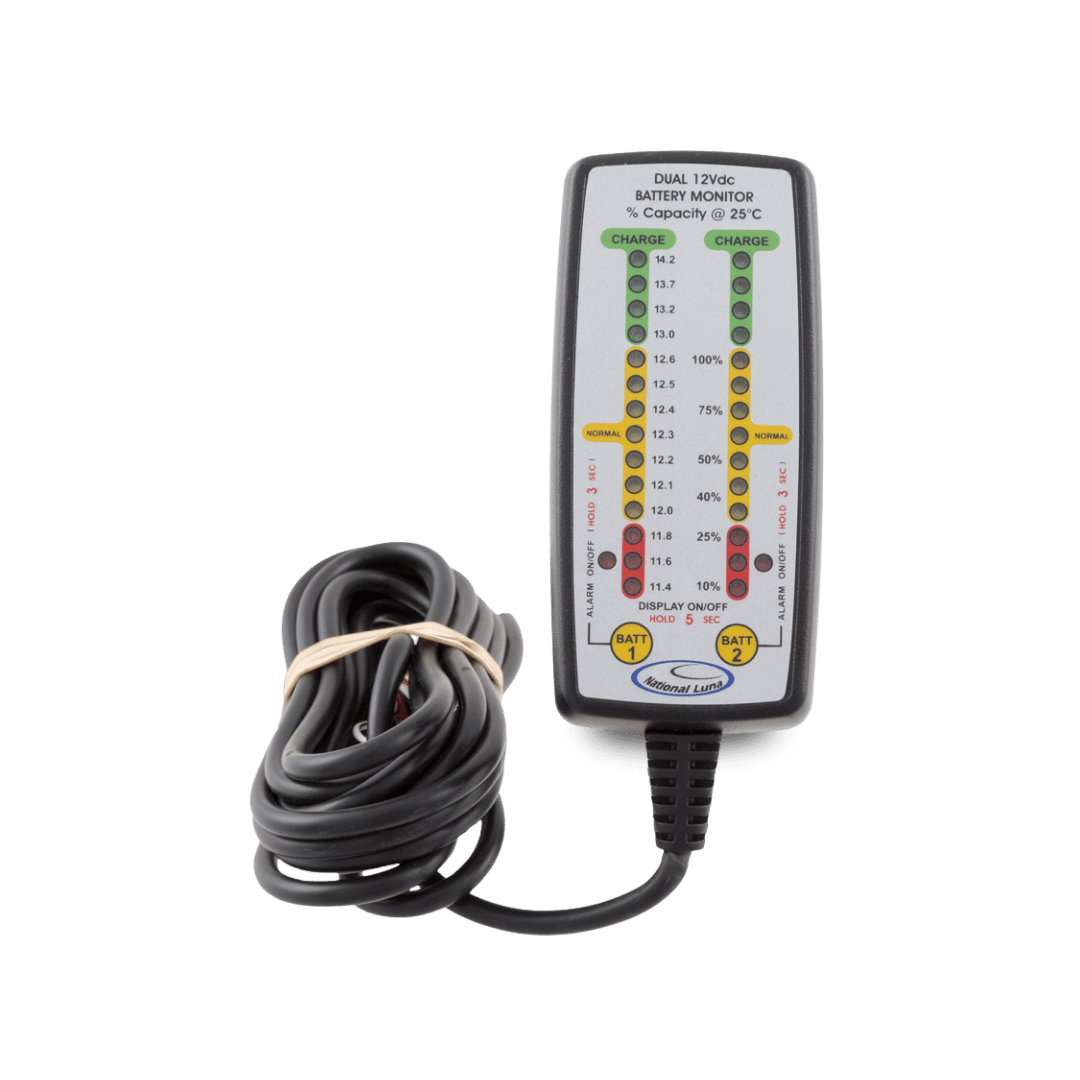National Luna Dual Battery Monitor