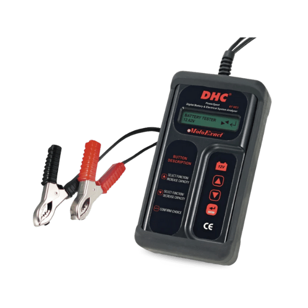 DHC BTME3 12V Motorcycle Digital Charge & Starting Systems Tester