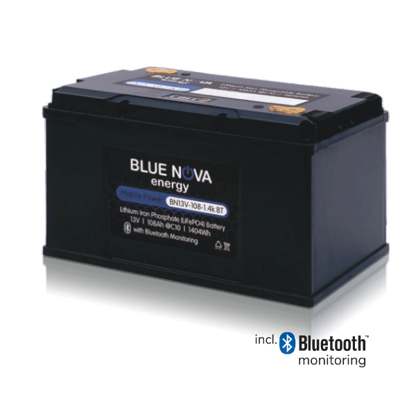 Blue Nova Mobile Lithium Battery with Bluetooth