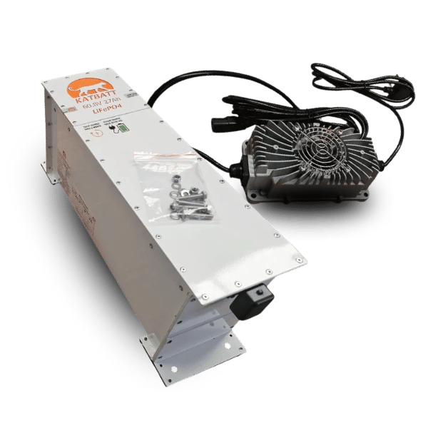 60V 27Ah Lithium Battery for Electric Farming Tricycle – Charger included