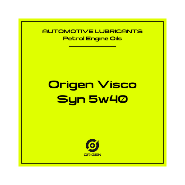 ORIGEN VISCO SYN 5W-40 Synthetic Engine Oil 0-OIL-0096