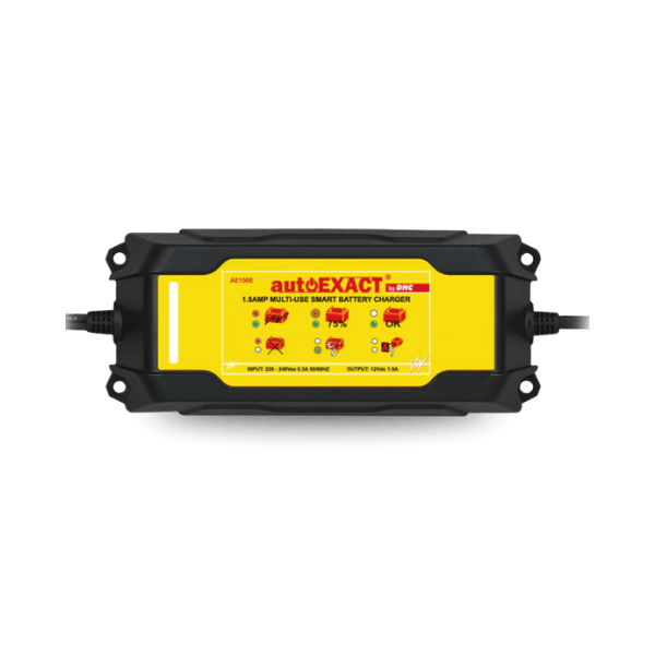 DHC AE150 12V 1.5Amp Intelligent Digital Charger & Maintainer