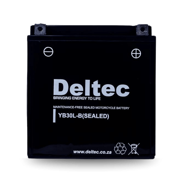Deltec Motorcycle Battery FB YB30CL