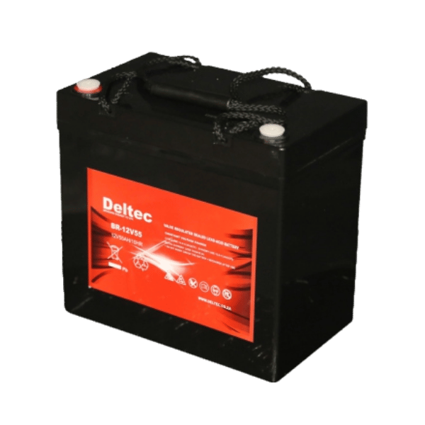 Deltec 12v 55ah AGM Battery