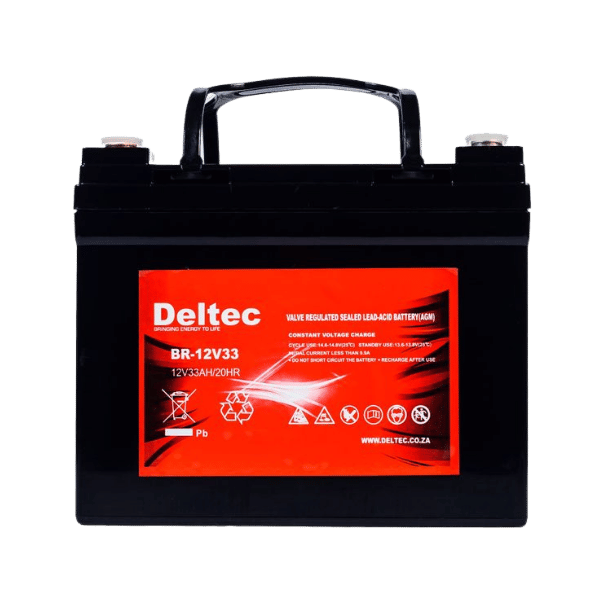 Deltec AGM 12V 33 AH Battery