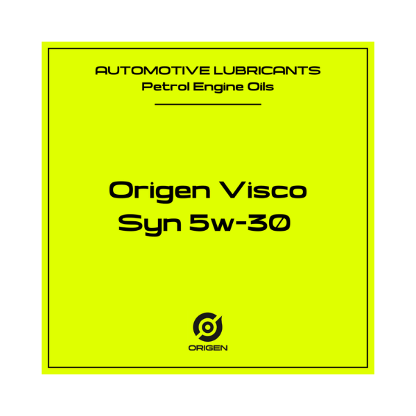 Origen Visco Syn 5W30 Full Synthetic Engine Oil - 4x5L