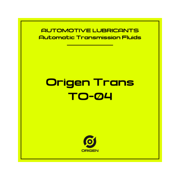 Origen Trans TO-04 SAE 10W Transmission Fluid - 20L