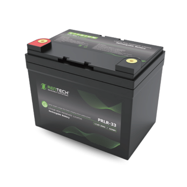 Rentech 12V 33Ah Lithium Battery