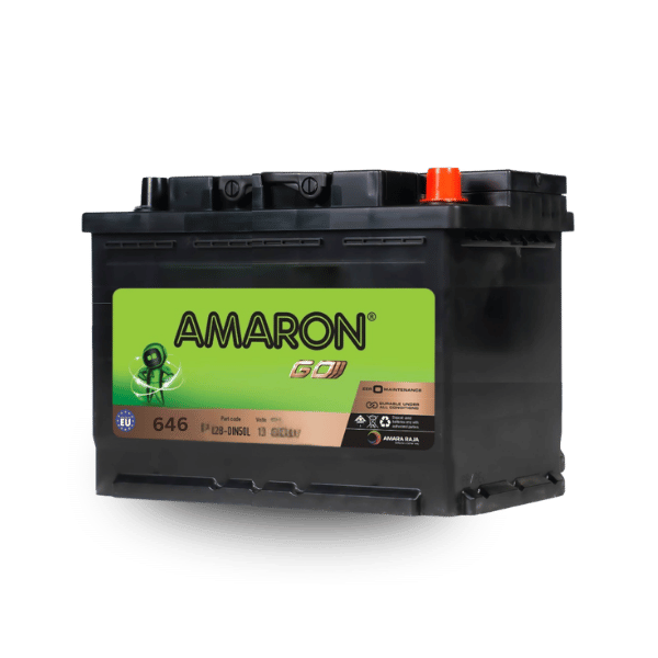 646 Amaron 12V 60ah 500CCA Automotive Battery