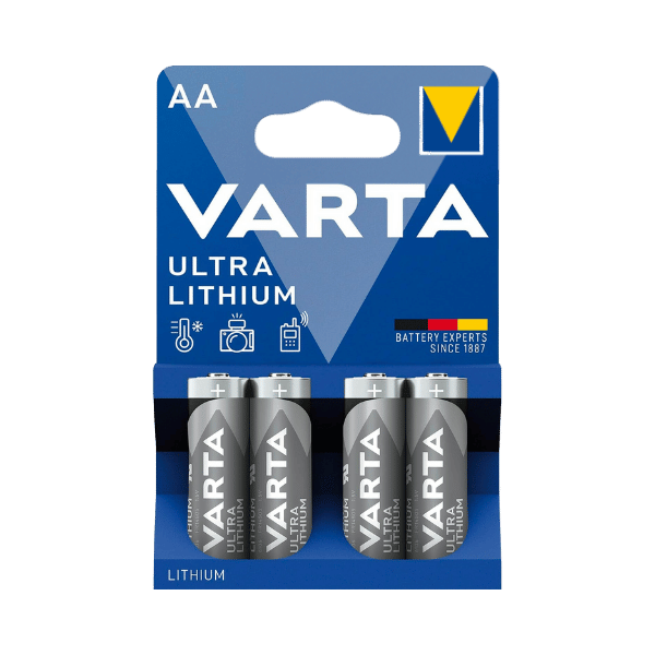 Varta Lithium Cylindrical AA LR6