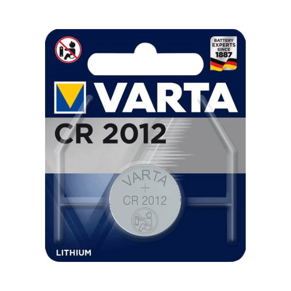 Varta CR2012 Lithium Coin - 10 Per Box (Order by Box)