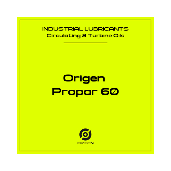 Origen Propar 60 Circulating & Turbine Oil - 1000L