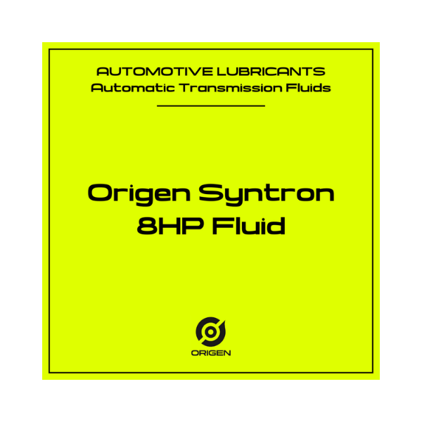 Origen Syntron 8HP Synthetic Automatic Transmission Fluid - 210L