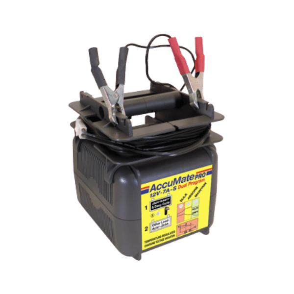 AccuMate Pro 12V 7A Dual Battery Charger