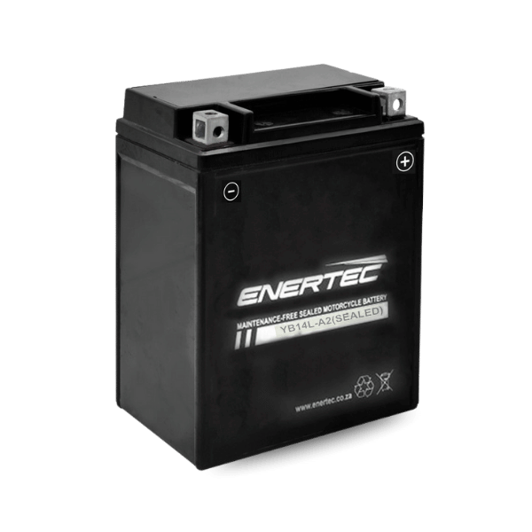 Enertec YB14LA-2 AGM Motorcycle Battery