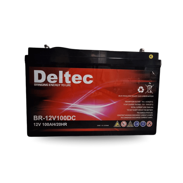 Deltec AGM 12V 100ah  Battery 3-RA12-100